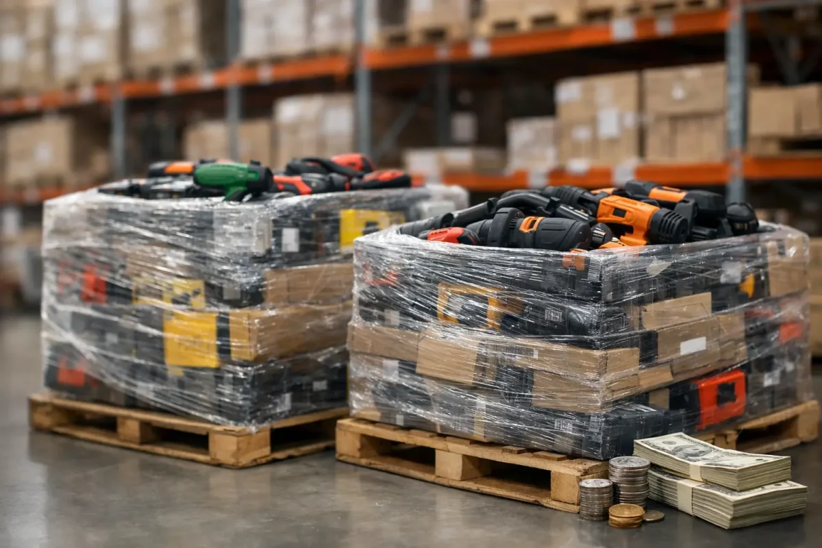 How Tool Pallets for Resale Build Real Margin